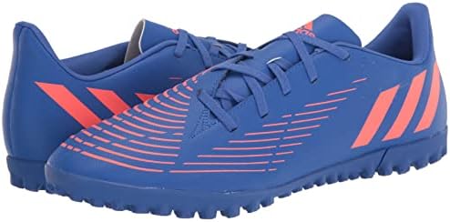 Adidas Unisex Predator Edge.4 Succer Soccer Shoe, Hi-Res Blue/Turbo/Hi-Res Blue, 8,5 американски мажи
