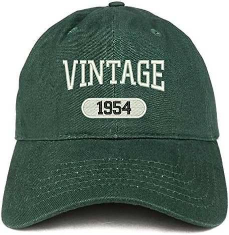 Трендовски продавница за облека Гроздобер 1954 година извезена 69 -ти роденден Опуштено памучно капаче
