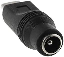 USB До Dc Адаптер За Напојување DGZZI 2pcs Тип C USB Машки ДО DC 5, 5x2, 1mm Женски Конектор Полнење Барел Приклучок Адаптер За