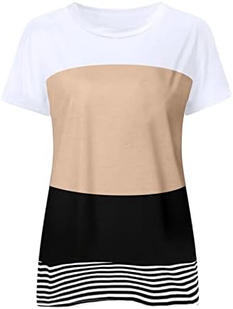 Девојки лето есен маица краток ракав 2023 памучен графички салон блуза маица за женски телевизор ТВ ТВ