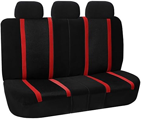 FH Group Car Seat Seat Covers Full Set крпа - Универзално вклопување, капаци за автомобилски седишта, капаци на предните седишта, компатибилни