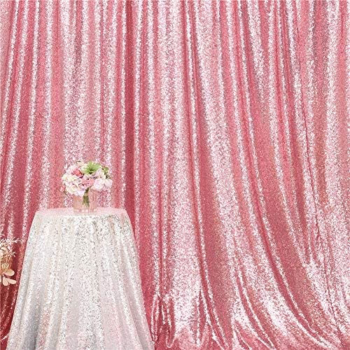 Вечна Убавина Фуксија Розова Светка Свадба Позадина Фотографија Позадина Партија Завеса, 10Ft X 10ft