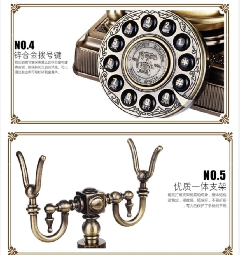 DHTDVD класичен антички телефонски гроздобер телефон фиксиран телефон