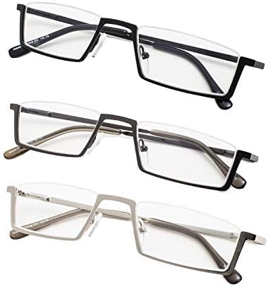 Gr8Sight Очила За Читање Со Мали Леќи Жените И Мажите Пакет +2.5