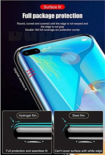 Iiseon Заштитник На Екранот За Samsung Galaxy A32 5G, 2 Парчиња Мека Хидрогел Заштитна Фолија [HD Ултра Јасна] [Висока Чувствителност] [Пријателски За Случај]