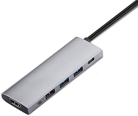 LYSLDH Тип-C ЦЕНТАР USB Центар Тип-C ДО USB 3.0 Тастатура Глушец Интерфејс Pd Полнење ЗА USB Лаптоп Таблет КОМПЈУТЕР