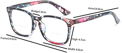 Наикомли Ретро Бифокални Очила За Читање Едноставни Удобни Бифокални Читатели Очила За Очи