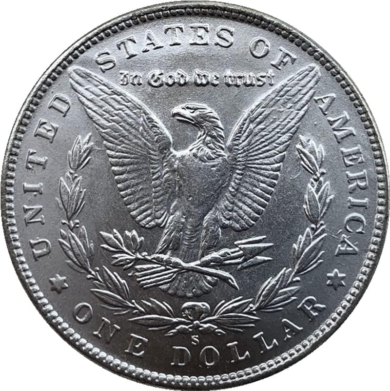 Едиција од 1892-та година Американ Морган монета сребрена долар месинг сребрен антички ракотворби за надворешни работи за комеморативни монети