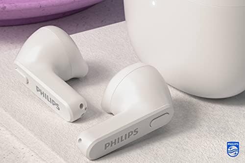 Филипс T2236 Вистински безжични слушалки со IPX4 отпорност на вода и супер мал случај за полнење на USB-C