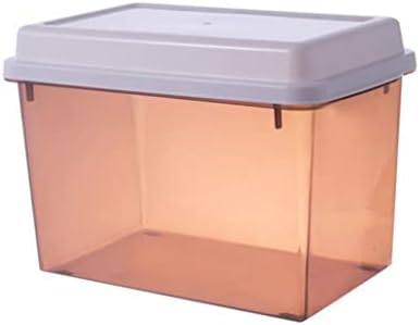 SLNFXC Кујна пластика пп транспарентен квадратен леб тост фрижидер крцкава кутија за складирање со капак