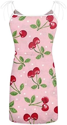 Wybaxz плус големина фустан за жени жени летни џебни фустани мини фустан шпагети каиш без ракави V вратот фустан розово розово
