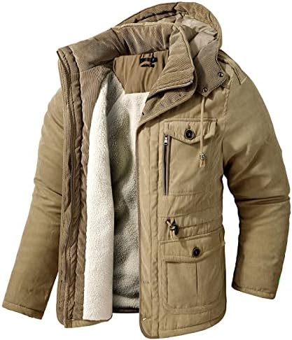 Менска јакна Зима, зимски трендовски долги ракави активни палта мажи плус големина територија одговара на јакна од средна тежина77