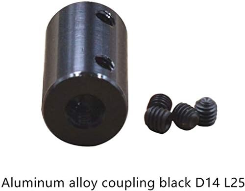Спојување на алуминиумска алуминиумска алуминиумска алуминиумска алуминиумска делот за 3Д печатари делови од црна флексибилна завртка