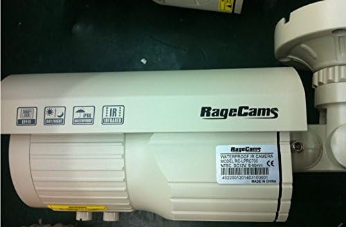 Ragecams hi-брзинска регистарска табличка за фаќање на фотоапарати инфрацрвени дневни ноќни LPR 5-50 mm аналогни