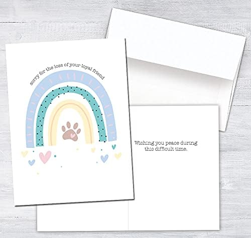 25 картички за симпатии за миленичиња - Дизајн на мост на виножито - 26 бели коверти - мешавина на FSC