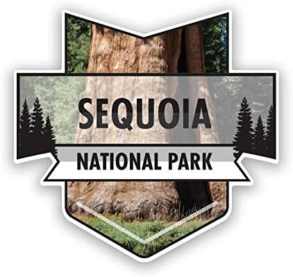Магнет на Национален парк Sequoia | 4,7-инчи од 4,5-инчи | 2-пакет | 30 милји магнетски материјал со тешка должност | MPD961