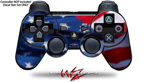 Wraptorskinz ole слава ќелав орел во стилот на кожата, компатибилен со контролорот на Sony PS3