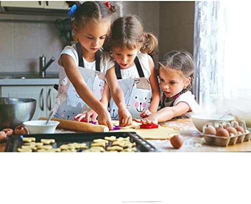Детска готвач за деца Моледино, престилка за момчиња за девојчиња, слатки мали деца деца деца, престилка за готвење кујнско сликарство уметност