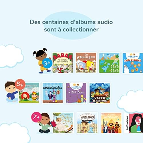 Lunii - Ma Fabrique à Histoires - Децата создаваат свои аудио приказни - играчка за едукативно учење без екран - Деца интерактивни