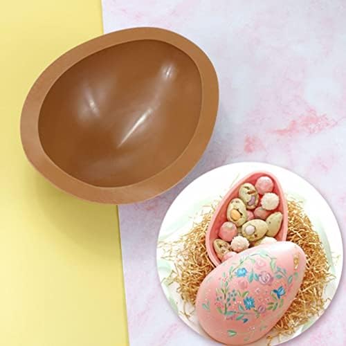 Абоофан Велигденски јајца чоколадо мувла кои не се стапчиња силиконски бонбони мувла за печење шеќер занаетчиски украсен калап алатка