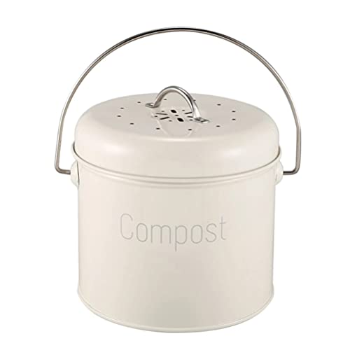 Cabilock Кујна метал отпадоци кујна композитна отпата без миризба ѓубре може да се соберат со капакот на капакот за капаци за бања за