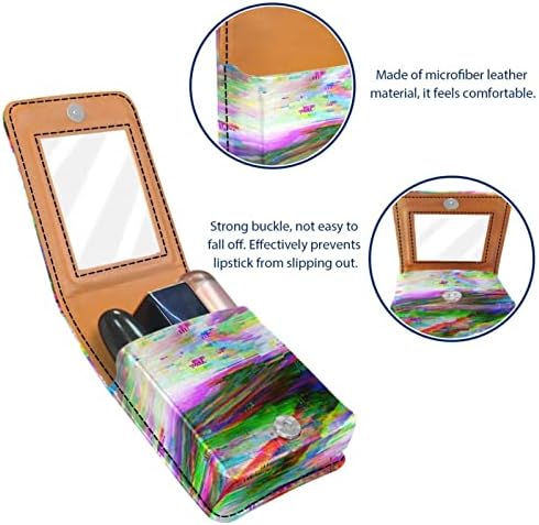 Кармин за шминка ОРИУКАН торба ЗА кармин со огледало пренослив торбичка за складирање кармин организатор за складирање на сјај
