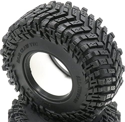 Hobbysoul Height 5.0 '' / 127mm RC 2.2 гуми за гуми погодни за RC Mud Crawler Axhist Terrain Truck Axial Scx10 Capra jeati / Traxxas