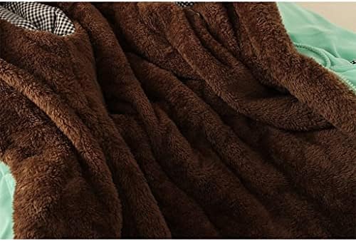 Inesver omeенски faux крзно јакна зимски топло снопување палта задебелени долги јакни со пуфери, нејасни палта за надворешни работи на руно