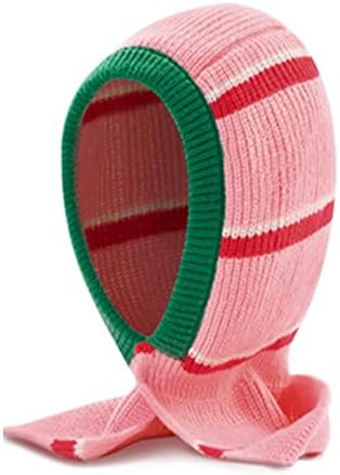 Jdyaoying зимски капи за жени топла качулка со шамија на плетени глави ленти за копчиња за копчиња за топчести капачиња на вратот на вратот