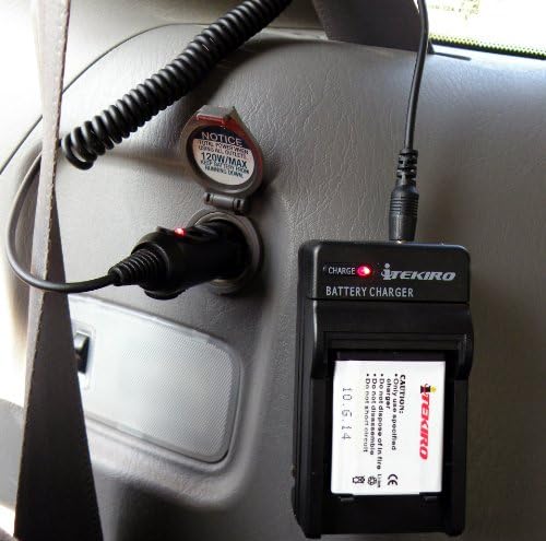 Itekiro AC Wall DC Car Battery Chit Chat за Panasonic NV-GS50A-S + Itekiro 10-во-1 USB кабел за полнење