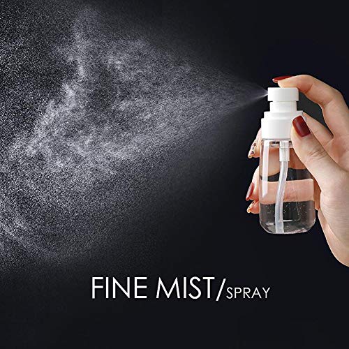 Cosywell фино магла шише со спреј за магла TSA Одобрено 3.4oz/ 100ml Празни козметички контејнери за патување за полнење
