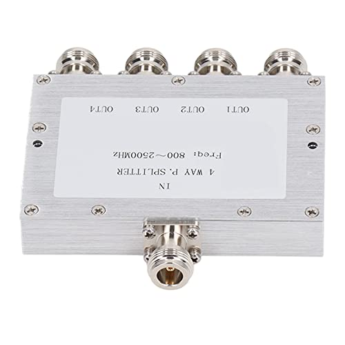 4 Way RF Ditioner Power, 35W Sandblasted RF Splitter на електрична енергија за раздвојување на енергија