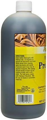 Fiebing - Pro Dye 32 Oz жолта - професионална боја на масло за боење кожа…