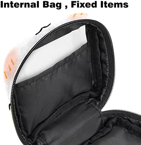 Оријукан санитарна торба за складирање на салфетка, торба за преносен период за жени, девојки, менструална чаша торбичка, цртан филм животински