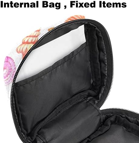 Шарени конуси школки менструален период торба санитарна торба за чување на салфетки патувања тампони собираат торба женска нега