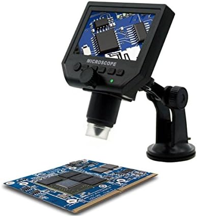 Dalkeyie Portable 600x HD 3 .6MP CCD пиксели 4,3 инчен OLED дисплеј LCD дигитален микроскоп