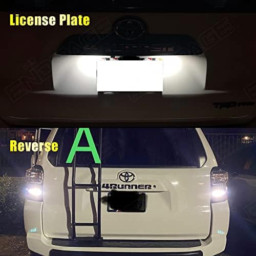 Endpage 18-парчиња 4Runner LED пакет за внатрешни работи за внатрешни работи за Toyota 4Runner 2011 2012 2012 2013 2014 2015 2017 2017