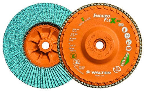 Walter Surface Technologies Enduro-Flex Alu Blending Disc 6 x 5/8 -11 GR40 PK10