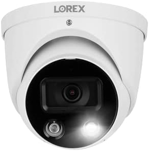 LOREX N4K2SD-84WD-2 4K 8-канален систем Fusion NVR со 4 паметни одвраќања и безбедносни камери за откривање на маски
