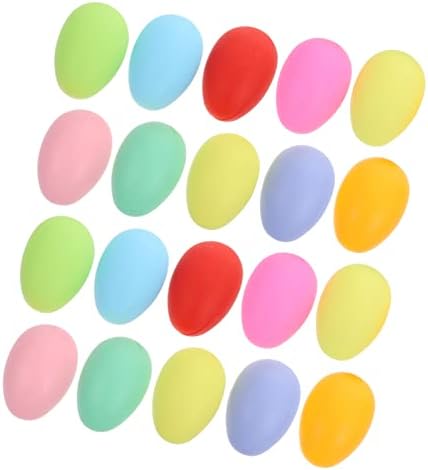 Клиспид Дете Играчки 50 парчиња Пополнети Велигденски Јајца САМОСТОЈНИ Шарени Велигденски Јајца Пластични Празни Велигденски Јајца