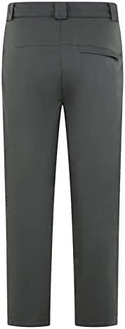 Панталони за машки скијачки панталони 2-парчиња сет спортски панталони за пешачење мода плус големина панталони со целосна должина