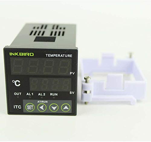 Inkbird ITC-100 PID Thermostat SSR Tepert Tementer Contromer Controller Релеј Излез 100-240V