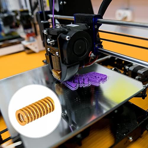 UXCELL 3D печатач умираат пролет, 20мм OD 45 mm долги 2 парчиња спирално печат на светло за компресија на светло за компресија, калапи