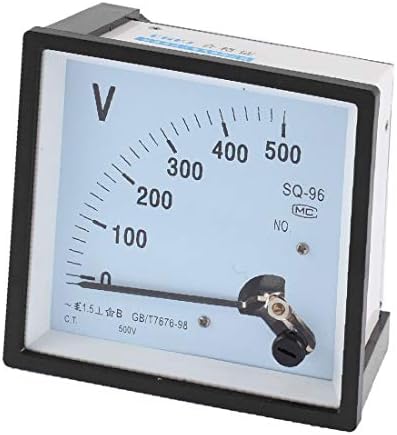 X-Gree AC 0-500V класа 1.5 Аналогна панел на точност на волтметер мерач на волтметар (Calibro Di Voltmetro del Voltmetro Analogico
