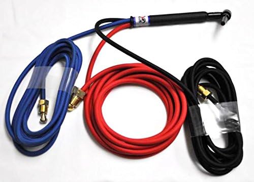 Комплет за ладење TIG Tig CK20, 250A, 12,5 ', 3-PC, супер-флекс кабел, CK20-12SF