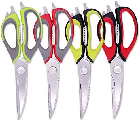 Мултифункционални одвоени магнетни ножици не'рѓосувачки челик домаќинство кујна храна моќни ножици за фрижидер