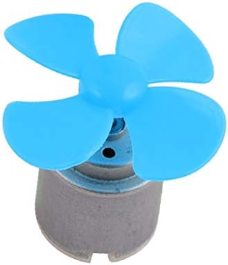 X-Ree DC 5V 8500RPM Голем вртежен момент мотор 4-Vane 40mm Dia Propeller Blue за RC модел (DC 5V 8500RPM Motor de Par Grande 4-Vane 40mm