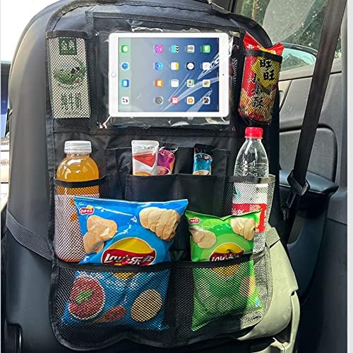 Торба за складирање на седиштето на автомобилот Vahinix - Организирајте го вашиот автомобил со траен висечки организатор за материјали за