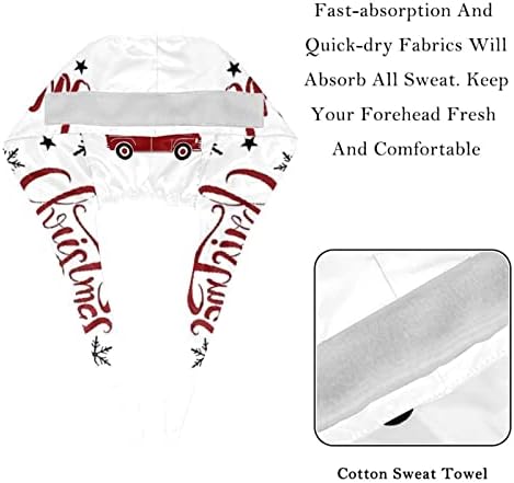 2 пакувања прилагодливо работно капаче со копчиња за џемпери за медицински сестри жени со коњчиња за коњи Божиќни цртан филм