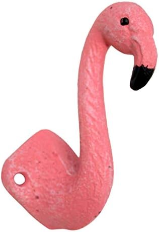 Пинк Фламинго леано железен wallид кука 4 инчи